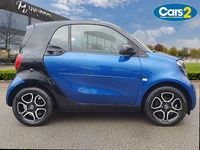 Used Smart ForTwo Coupé Premium 69 HP (50 kW) 2016 Blue Coupe