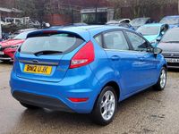 Used Ford Fiesta Zetec 94 HP (69 kW) 2012 Blue Hatchback