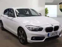 Used BMW 118 Sport Line 2018 White Hatchback