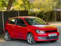 Used VW Polo SEL 90 HP (66 kW) 2010 Red Hatchback