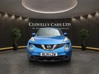 Used Nissan Juke Tekna 112 HP (82 kW) 2019 Blue SUV
