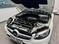 Used Mercedes GLC220 AMG line 2017 White Coupe