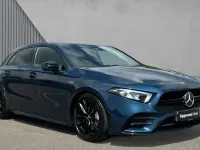 Used Mercedes A35 AMG Premium 306 HP (225 kW) 2022 Denim blue metallic  Hatchback
