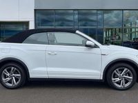 Used VW T-Roc Cabriolet R-line 150 HP (110 kW) 2023 White Cabriolet
