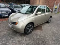 Used Nissan Micra SE 2004 Gold Hatchback