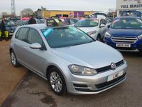 Used VW Golf VII SE 105 HP (77 kW) 2013 Silver Hatchback