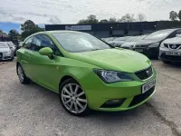 Używany Seat Ibiza 85 KM (62 kW) 2013 Zielony Hatchback