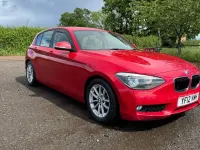 Used BMW 116 Efficient Dynamics 114 HP (83 kW) 2012 Red Hatchback