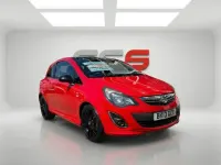 Used Vauxhall Corsa Edition 85 HP (62 kW) 2013 Red Hatchback