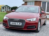 Used Audi A4 150 HP (110 kW) 2016 Red Sedan