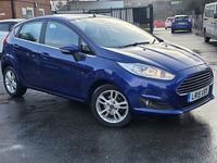 Used Ford Fiesta Zetec 100 HP (73 kW) 2015 Blue Hatchback