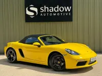 Used Porsche 718 Boxster 300 HP (220 kW) 2018 Yellow Cabriolet