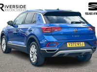 Used VW T-Roc Style 150 HP (110 kW) 2022 Raveena blue SUV