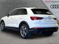 Begagnad Audi Q3 Black Edition 147 HK (108 kW) 2021 Vit SUV