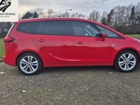 Used Vauxhall Zafira Tourer SRi 140 HP (102 kW) 2016 Red MPV