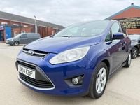 Used Ford C-MAX Zetec 2014 Blue MPV