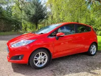 Used Ford Fiesta Zetec 2016 Red Hatchback