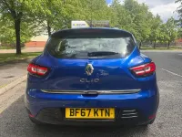 Used Renault Clio Dynamique 120 HP (88 kW) 2017 Blue Hatchback