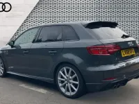 Used Audi A3 Black Edition 150 HP (110 kW) 2018 Grey Sedan