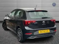 Used VW Polo Life 95 HP (69 kW) 2024 Black Hatchback