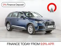Used Audi Q7 Sport 340 HP (250 kW) 2020 Blue SUV