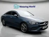 Used Mercedes CLA250e AMG Line Premium 218 HP (160 kW) 2022 Blue Coupe