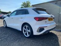 Used Audi A3 S-Line 2020 White Sedan