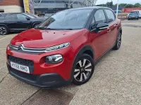 Used Citroën C3 Feel 82 HP (60 kW) 2018 Red Hatchback