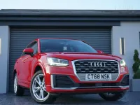 Used Audi Q2 S-Line 116 HP (85 kW) 2019 Red SUV