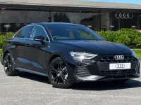 Ny Audi A3 S-Line 2026 Svart Sedan