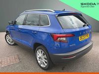 Used Skoda Karoq SE L 150 HP (110 kW) 2022 Energy blue SUV