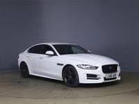 Used Jaguar XE R-Sport 180 HP (132 kW) 2017 White Sedan