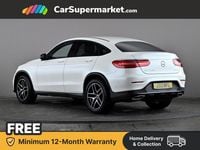 Used Mercedes GLC220 AMG line 2017 White Coupe