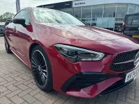 Used Mercedes CLA200 AMG Line Premium Plus 2024 Red Coupe