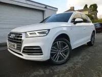 Used Audi Q5 S-line plus 190 HP (139 kW) 2018 White SUV
