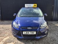 Used Ford Focus Titanium 125 HP (91 kW) 2014 Blue Hatchback