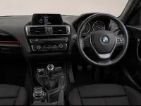Used BMW 116 Sport Line 116 HP (85 kW) 2015 White Hatchback