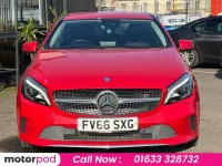 Used Mercedes A200 Premium 136 HP (100 kW) 2016 Red Hatchback