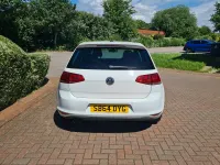 Begagnad VW Golf VII GT 2014 Vit Halvkombi
