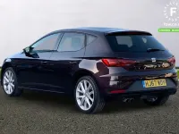 Used Seat Leon FR 150 HP (110 kW) 2017 Mauve/purple Hatchback