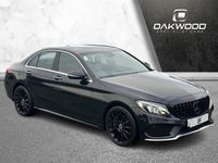 Used Mercedes C250 AMG Line Premium Plus 204 HP (150 kW) 2017 Black Sedan