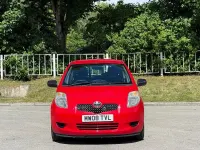 Used Toyota Yaris 2008 Red Hatchback