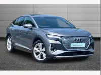 Used Audi Q4 e-tron S-Line 150 kW (204 HP) 2023 Grey SUV