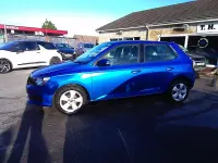 Used Skoda Fabia SE 95 HP (69 kW) 2017 Blue Hatchback