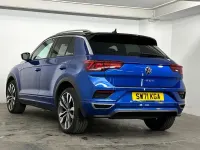 Used VW T-Roc R-line 150 HP (110 kW) 2022 Blue SUV