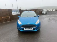 Used Ford Fiesta Zetec 82 HP (60 kW) 2014 Blue Hatchback