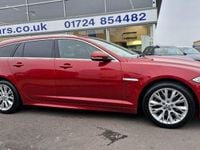 Begagnad Jaguar XF 2013 Röd Kombi
