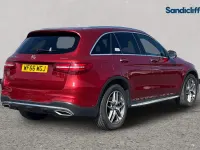 Used Mercedes GLC220 AMG Line Premium 170 HP (125 kW) 2019 Red SUV