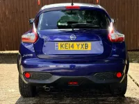 Used Nissan Juke Acenta Premium 110 HP (80 kW) 2014 Blue SUV