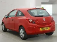 Used Vauxhall Corsa S 65 HP (47 kW) 2012 Red Hatchback